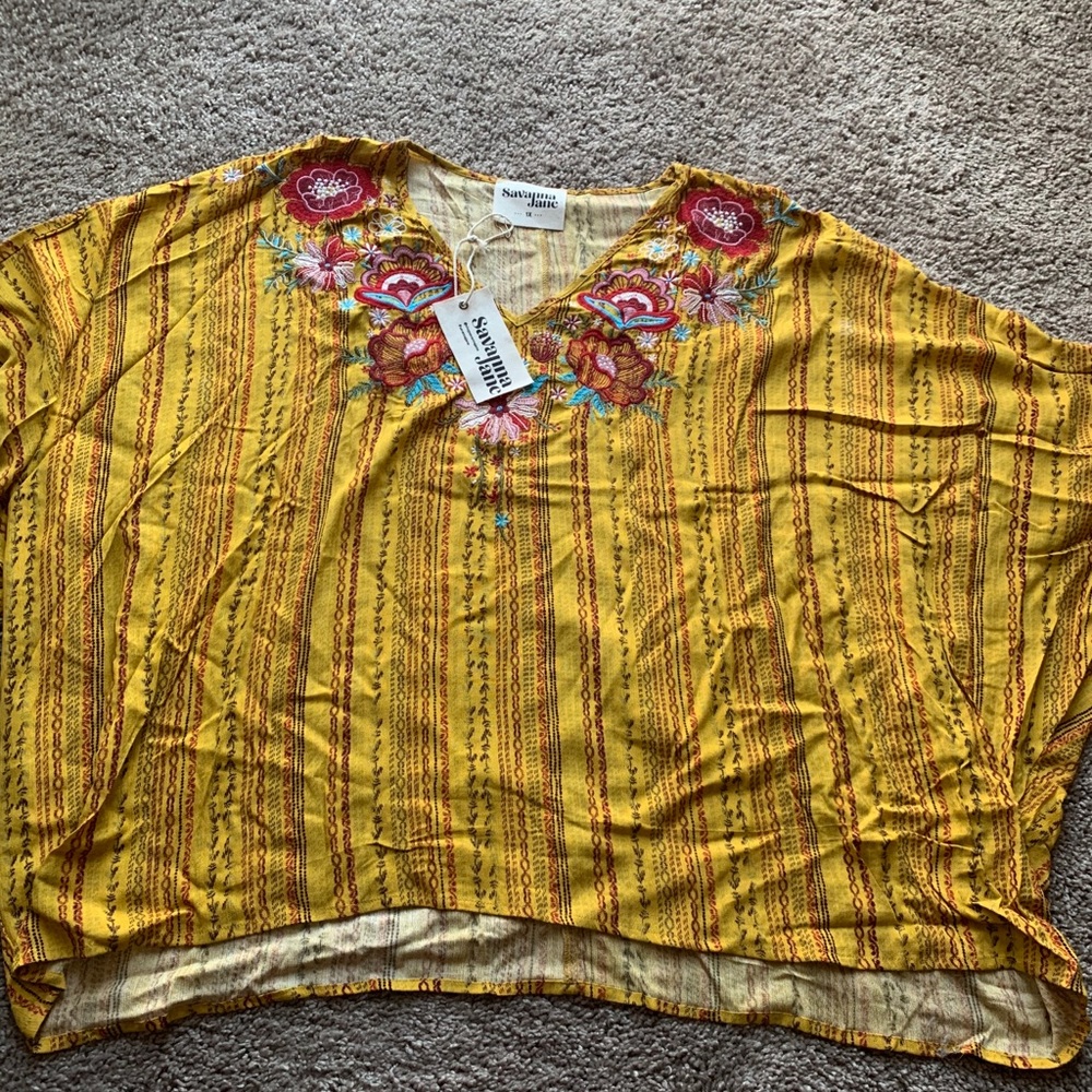 Savanna Jane Embroidered Top